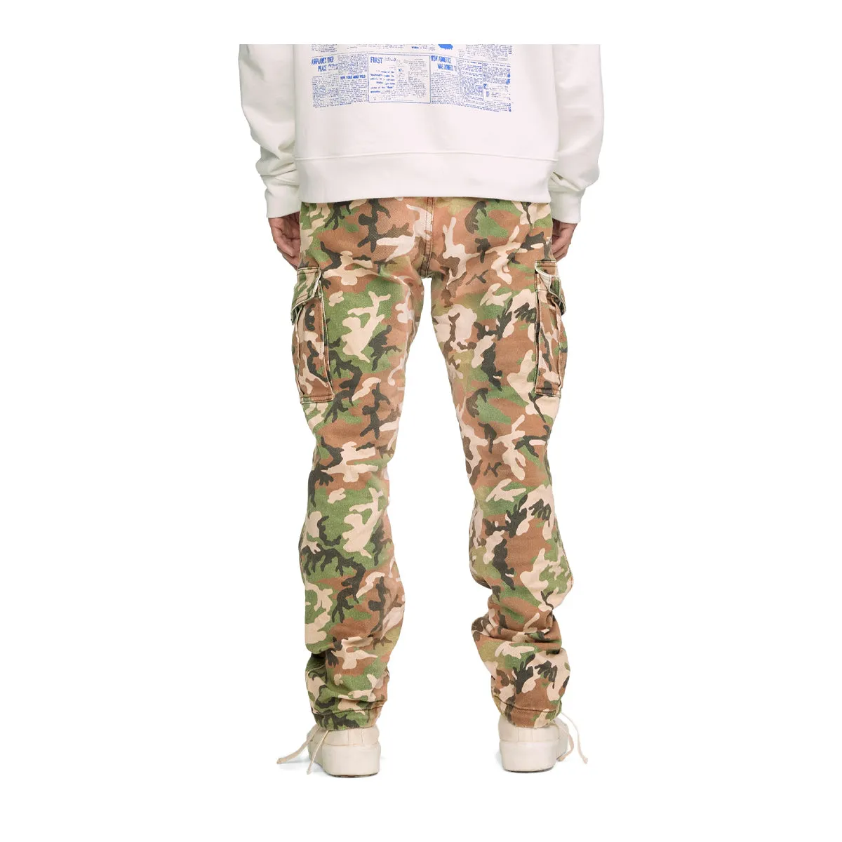Purple Brand Mens Twill Cargo Pant Cargo Pants P503-TBCP323 Aop