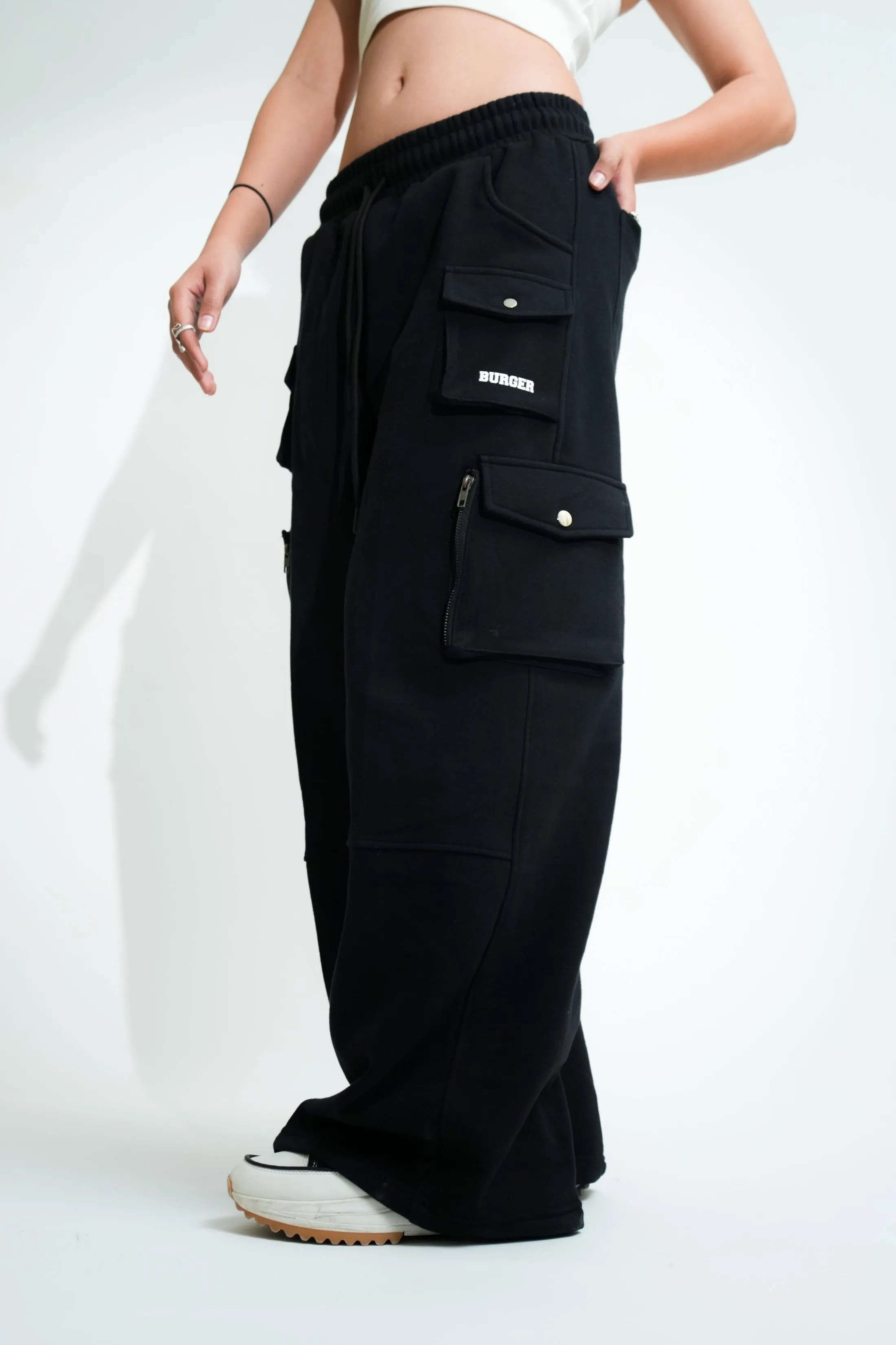 Rebel utility Heavyweight cargo trousers Pants For Men And Women