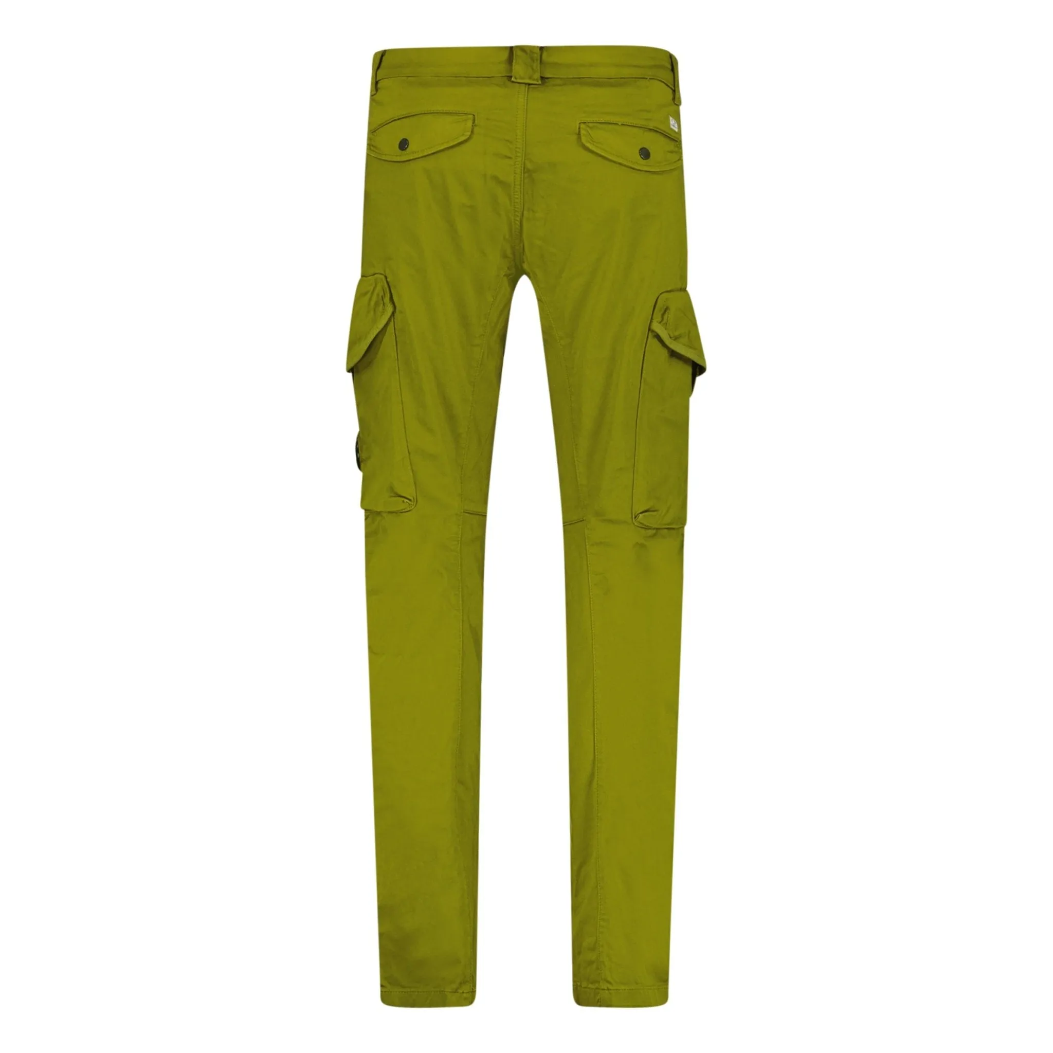 Sateen Stretch Cargo Pants Green