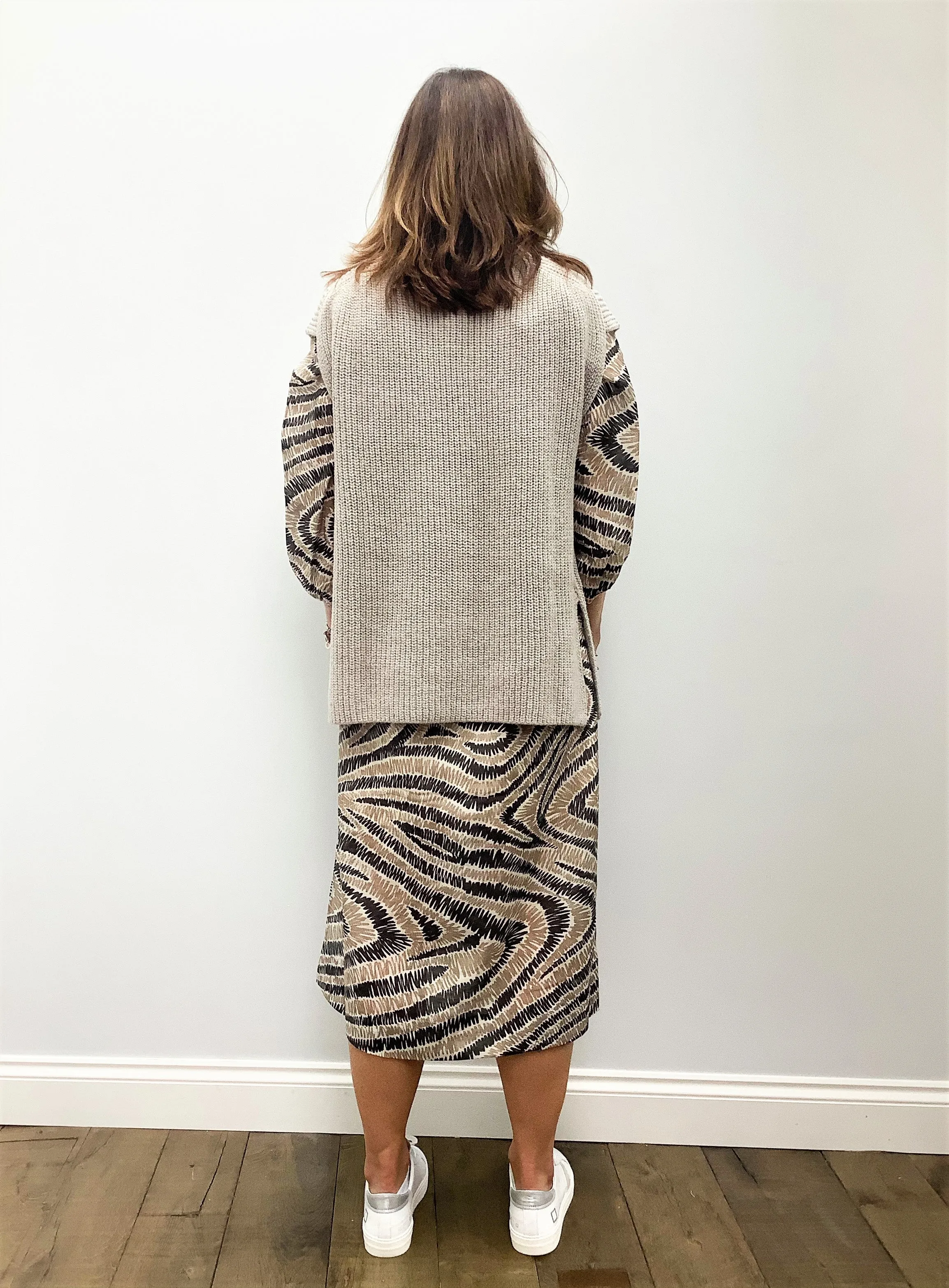 SEC.F Belle Knit High Neck in Cement
