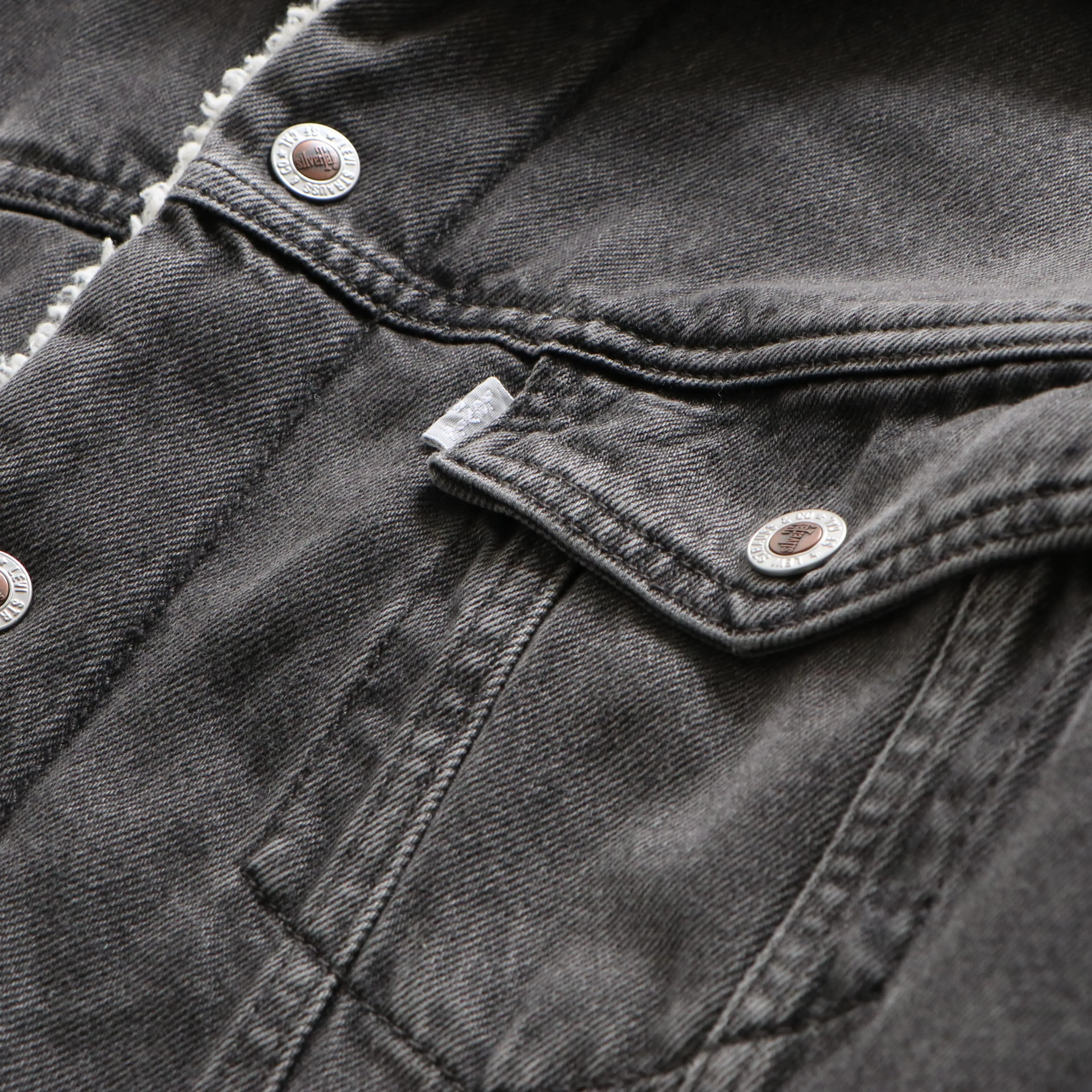 SILVERTAB SHERPA TRUKER JACKET