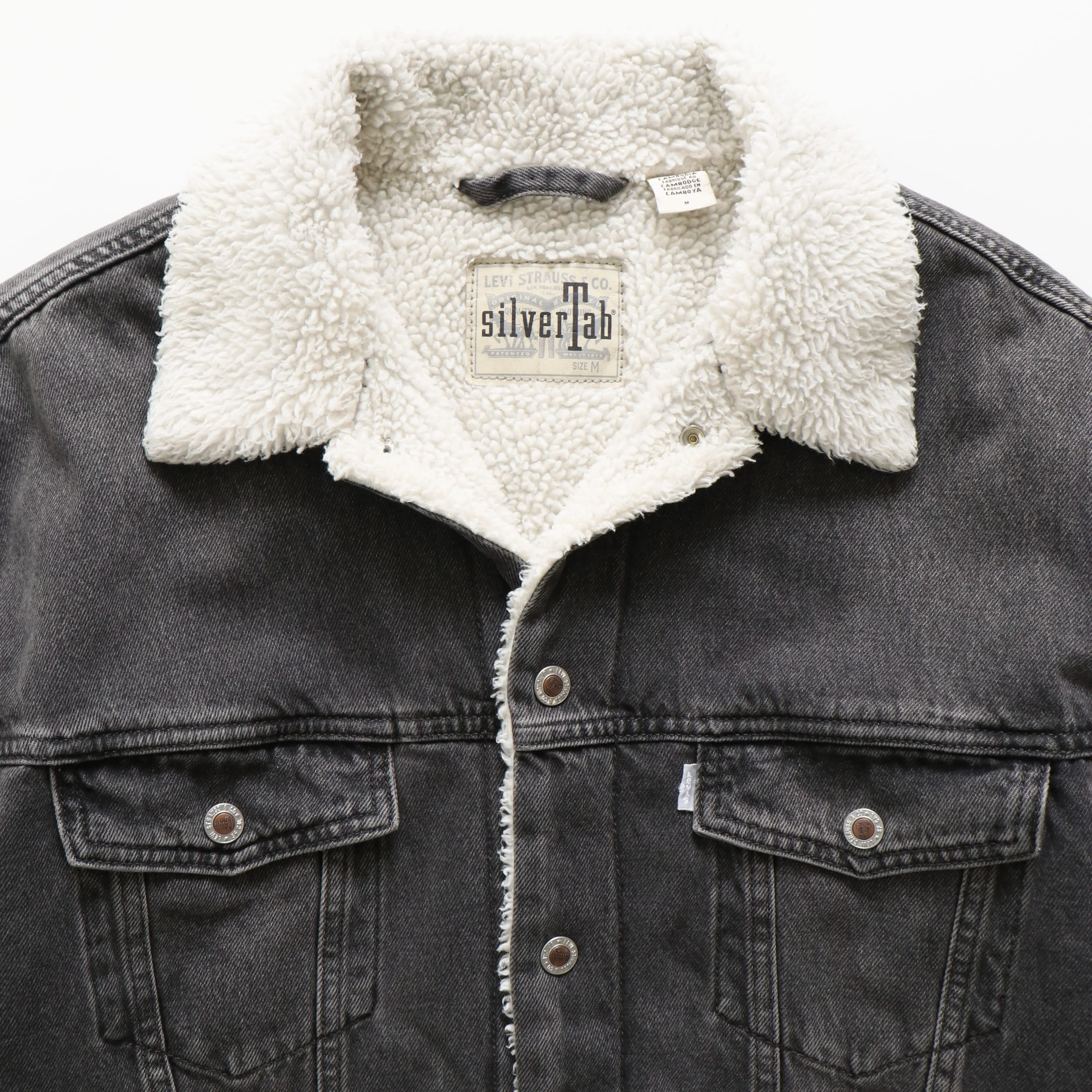 SILVERTAB SHERPA TRUKER JACKET