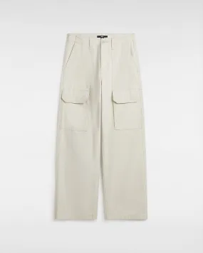 VANS Womens Arroyo Wide Leg Cargo Pant - Turtledove
