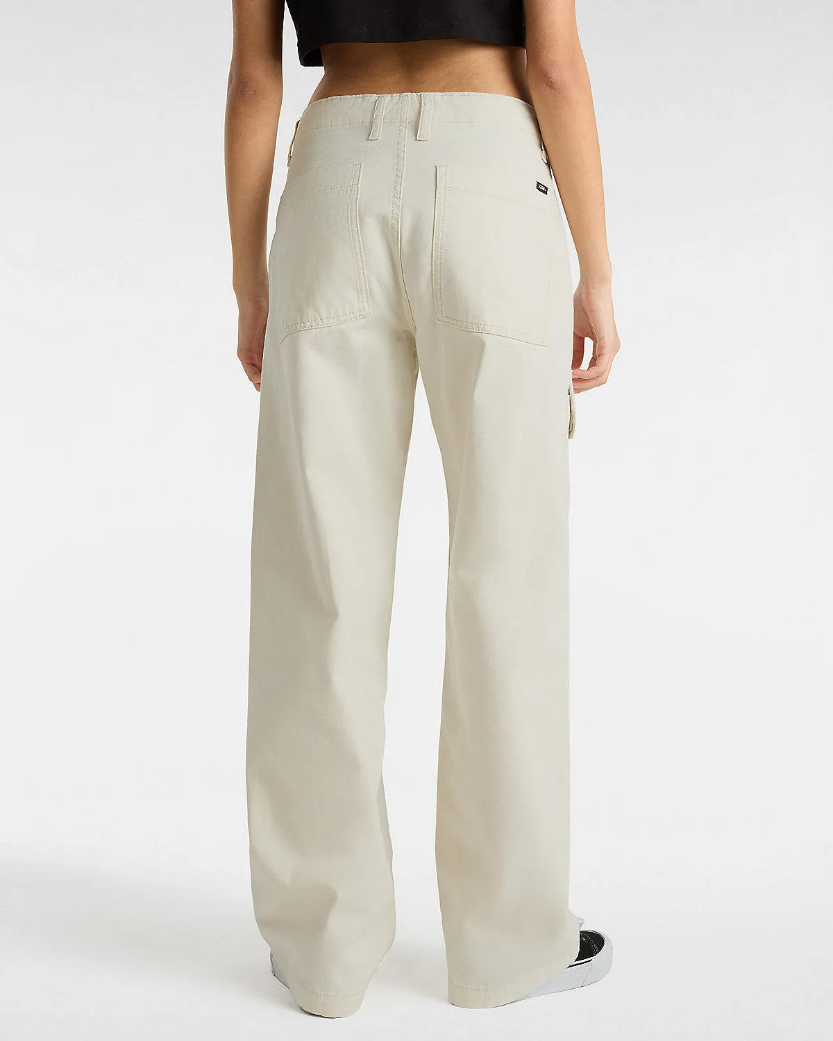 VANS Womens Arroyo Wide Leg Cargo Pant - Turtledove
