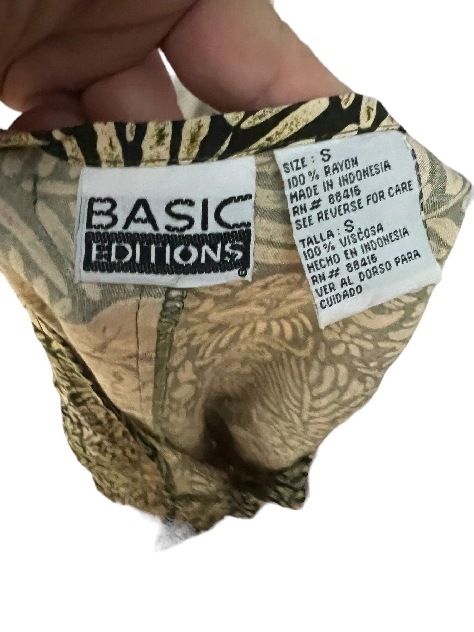 vintage 80's romper S Basic Editions