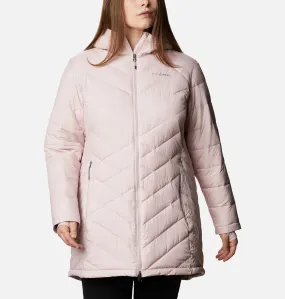 Women's Heavenly Long Hooded Insulated Jacket Plus Sizes