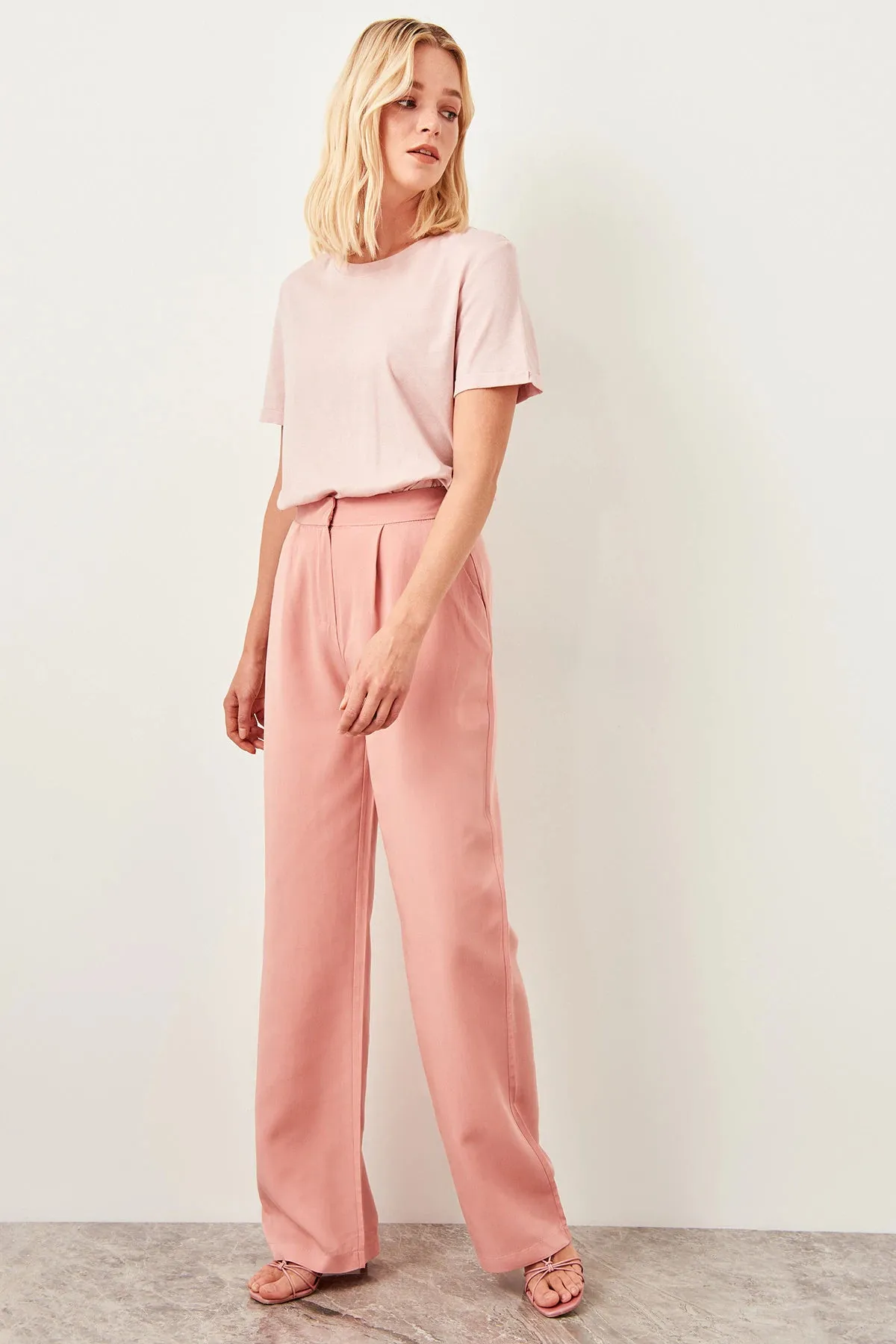 Women's Spring High-Waist Pants