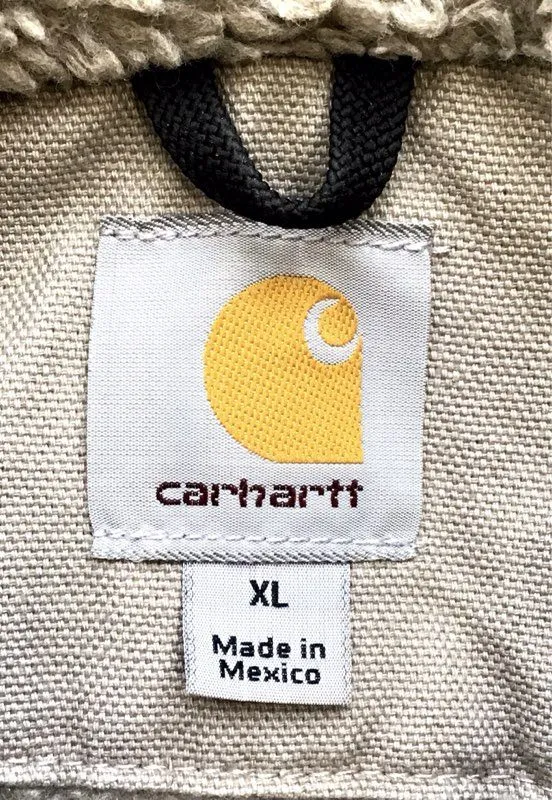 Y2K 2000s Carhartt Sherpa Lined Utility Jacket - J284 FWD - Men's Size XL